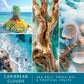 Scentsationals Wax Melts Staycation – Includes Frozen Lemonade, Caribbean Clouds, Warm White Sands & Dreamsicle Cream – 10oz (Pack of 4))