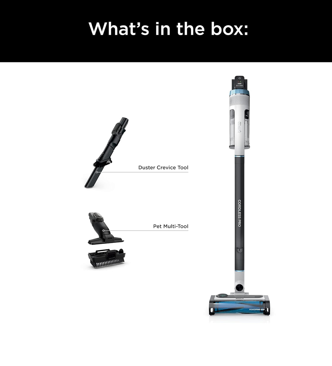 Shark IZ562H Cordless Pro Vacuum with Clean Sense IQ and Odor Neutralizer - NEW