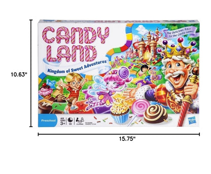 Hasbro Gaming Candy Land Kingdom of Sweet Adventures Board Game for Kids - Ages 3 & Up