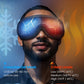 Eye Massager with Heat and Cooling,Eyeris Kintsugi Voice Control Eye Sleep Mask - Eye Care Device for Relaxation