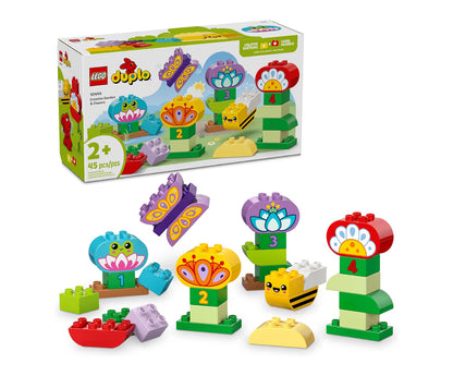 LEGO DUPLO Dorp Kreatiewe Tuin- en Blommespeelstel Leer- en Opvoedkundige Blomspeelding