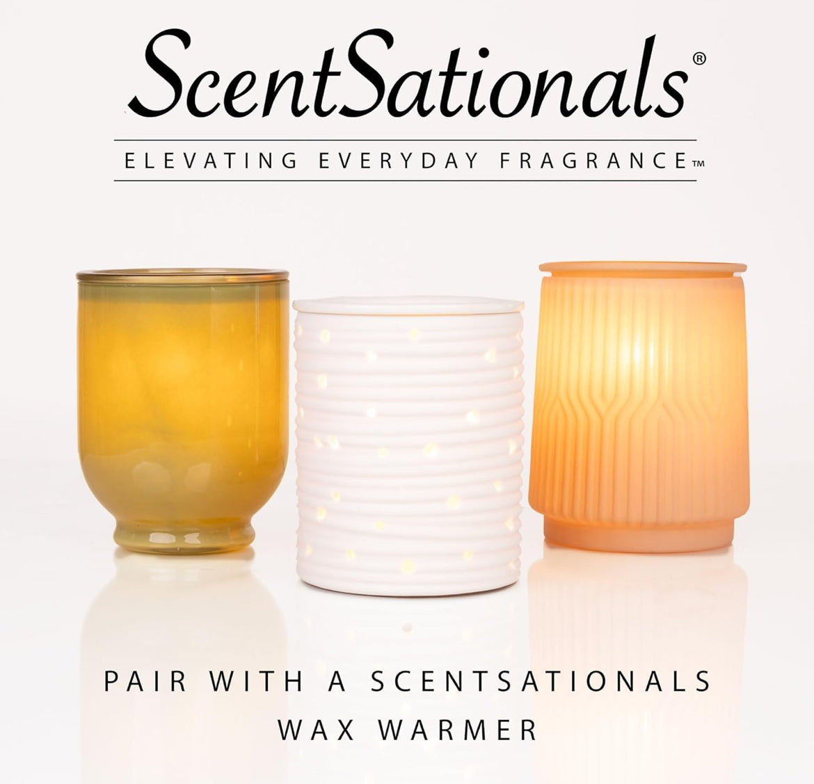 Scentsationals Wax Melts, Wax Cubes Strong Scent - Bakery Collection Sweet Berry Cupcake - Long Lasting Scented Wax Melts for Warmer - 10oz (Pack of 4)