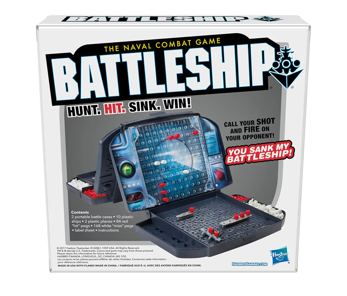 Hasbro Gaming Battleship with Planes Strategy Board Game - for Ages 7 and Up