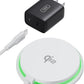 INIU Magnetic Wireless Charger, Qi2 Certified 15W Fast Wireless Charging Pad with Cooling Fan, for iPhone 16 15 14 13 12 Series, AirPods, and More (Adapter Included)