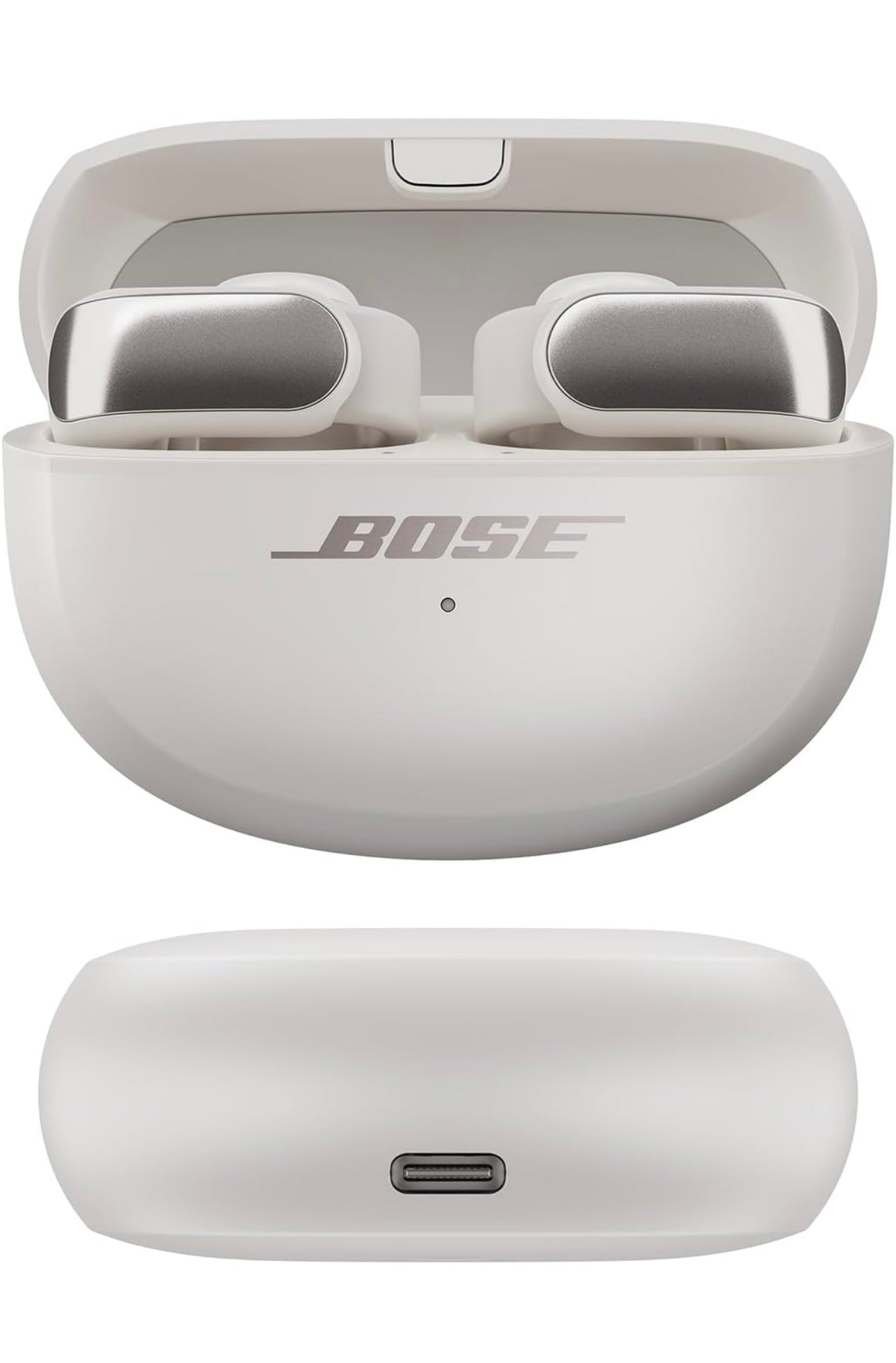 NEW Bose Ultra Open True Wireless Earbuds with OpenAudio Clip On Design - White Smoke