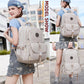 College Backpack, Travel Laptop Backpacks, Large Kids School Bag for Teens Girls Boys Students Bookbag Fit for 15.6 Inch Computer Waterproof Business Work Back Pack for Women Men Daypack Beige