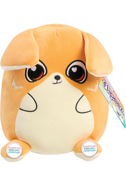 Flipeez Large Plush Jinx, Fox, Ages 3 and up