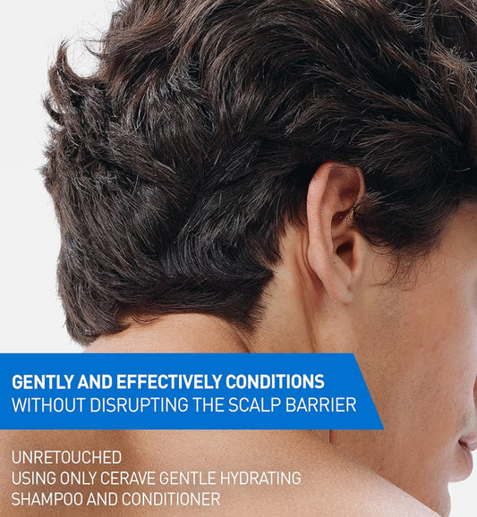 CeraVe Sagte Bevogtigende Sjampoe en Conditioner Stel m/ Ceramides, Niacinamide & Hialuronzuur - Kleurveilig - Vir Alle Haartipes