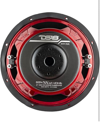DS18 GEN-XX10.4DHE 10" Hoë Uitslag Motor Subwoofer 1000 Watt Maksimum Dubbele Stemspoel (1 STUK)