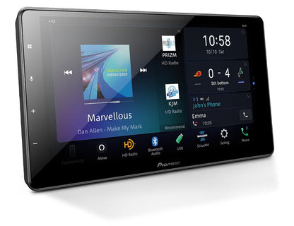 Pioneer DMH-WC6600NEX 9" Capacitive Touchscreen Modular Chassis Car Stereo
Digital Multimedia Receiver, Wireless CarPlay & Android Auto, Amazon Alexa, Bluetooth, HD Radio, Backup Cam, Hi-Volt RCA
