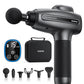 C4 Gray -  Massage Gun Deep Tissue, Percussion Muscle Electric Handheld Massager Gun