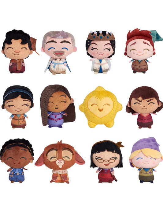 Disney Wish Mini Versamelbare Pluis, 2 Blindsak Geïnspireerde Kapsules, Kinderspeelgoed vir Ouderdomme 2 en op deur Just Play