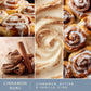 ScentSationals Cinnamon Buns Fragrance Oil Plug In Air Freshener Refills 3-Pack - Works w/ Scentsationals Wall Plugs - Packaging May Vary