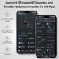 Golden X1 Wireless Earbuds Balanced Armature Driver and Hybrid Dynamic OrigX Pro, LDAC & Hi-Res Audio Wireless, Noise Cancellation - Galaxy Black/Blue