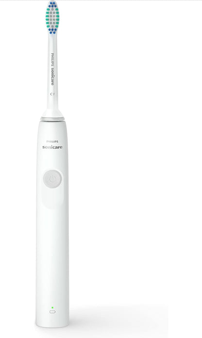 PHILIPS Sonicare 1100 Krag Tandeborsel, Herlaaibare Elektriese Tandeborsel (Wit Grys) HX3641/02