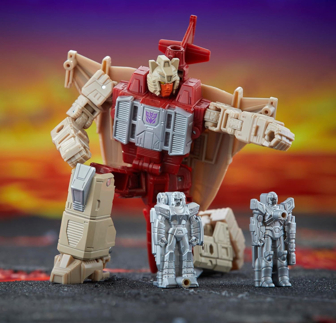 Transformers Legacy United Doom ‘n Destruction Collection, Mayhem Attack Squad Omskakelbare Aksiefiguur 4-pak, Breakdown & Windsweeper, 8+ Jaar