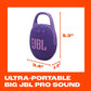 JBL Clip 5 - Ultra-Portable, Waterproof & Dustproof Bluetooth Speaker, Big Pro Sound with Punchy bass - (Purple)