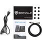 Rockville Pair APM8B 8" 2-Way 500 Watt Powered USB Studio Monitor Speakers+Pads