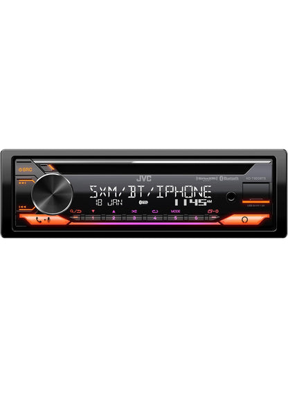 JVC KD-T920BTS Motorstereo met Bluetooth, Voorste USB, AUX, Amazon Alexa, SiriusXM Radio Gereed, Hoëkragversterker