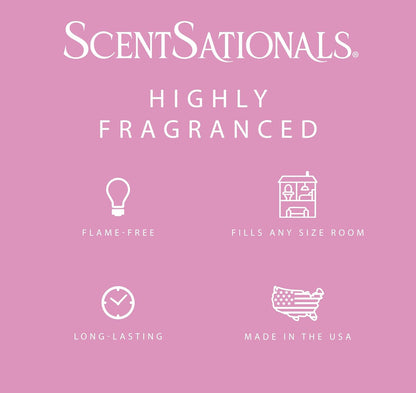 Scentsationals Wax Melts, Wax Cubes Strong Scent - Cotton Candy Cloud - Long Lasting Scented - 10oz (PACK OF 4)