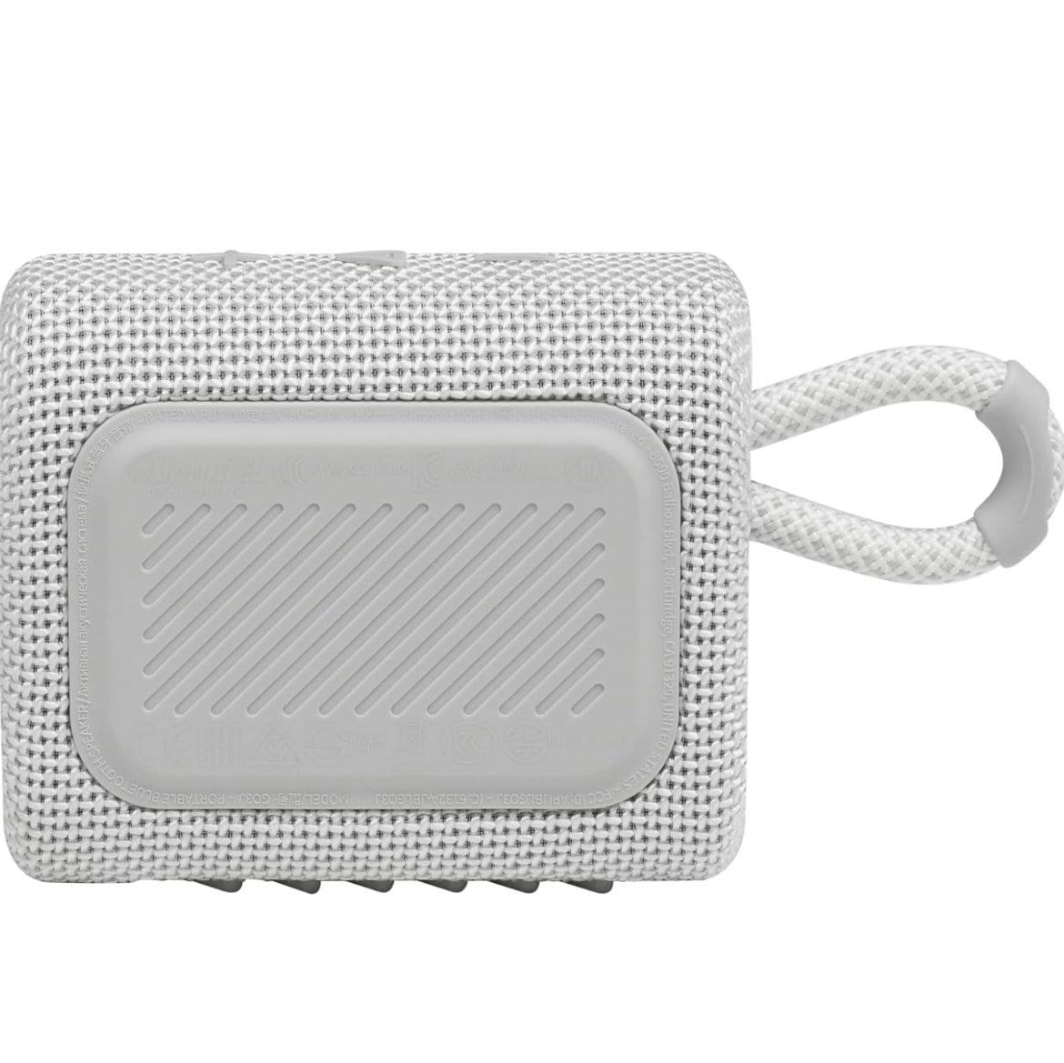 JBL Go 3 - Portable Mini Bluetooth Speaker P67 Waterproof and Dustproof - (White)