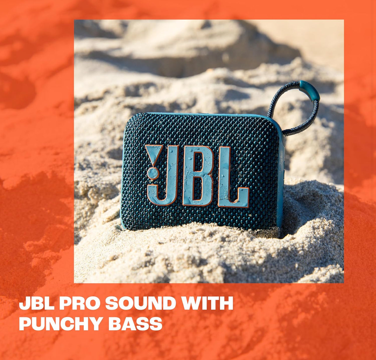 JBL Go - Ultra-Portable, Waterproof and Dustproof Bluetooth Speaker - SQUAD