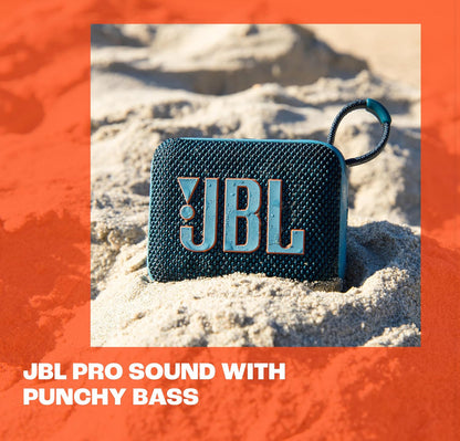 JBL Go - Ultra-draagbare, waterdigte en stofdigte Bluetooth-luidspreker - SQUAD