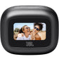 JBL Live Beam 3 - True Wireless Noise-Cancelling Stick-Closed Earbuds, 48Hrs Total Playback, Wireless Charging, 6 Mics for Perfect Calls, Multi-Point Connection, IP55 Waterproof and dustproof (Black)