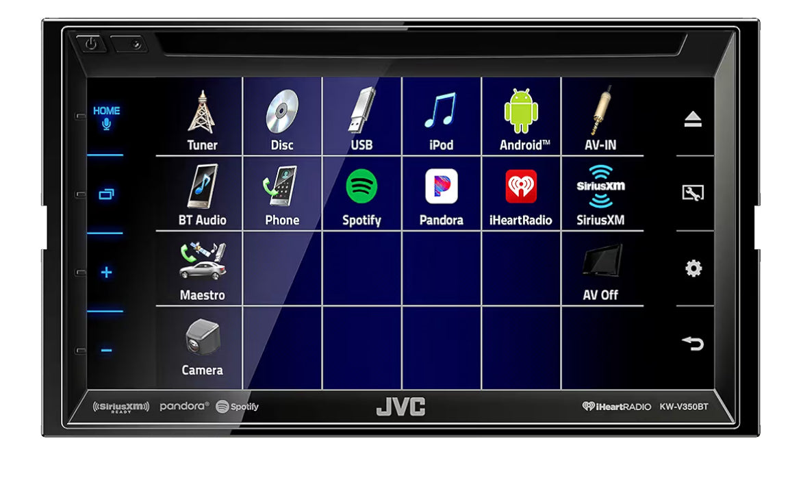 JVC KW-V350BT Multimedia-ontvanger met Bluetooth