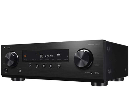 Pioneer VSX-534 Tuis Oudio Slim Oudiovisuele Ontvanger 5.2-Kanaal HDR10, Dolby Vision, Atmos en Virtueel Geaktiveer met 4K en Bluetooth