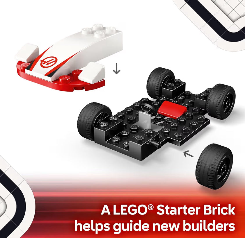 LEGO City F1 Williams Racing & Haas F1 Rennmotorboustel