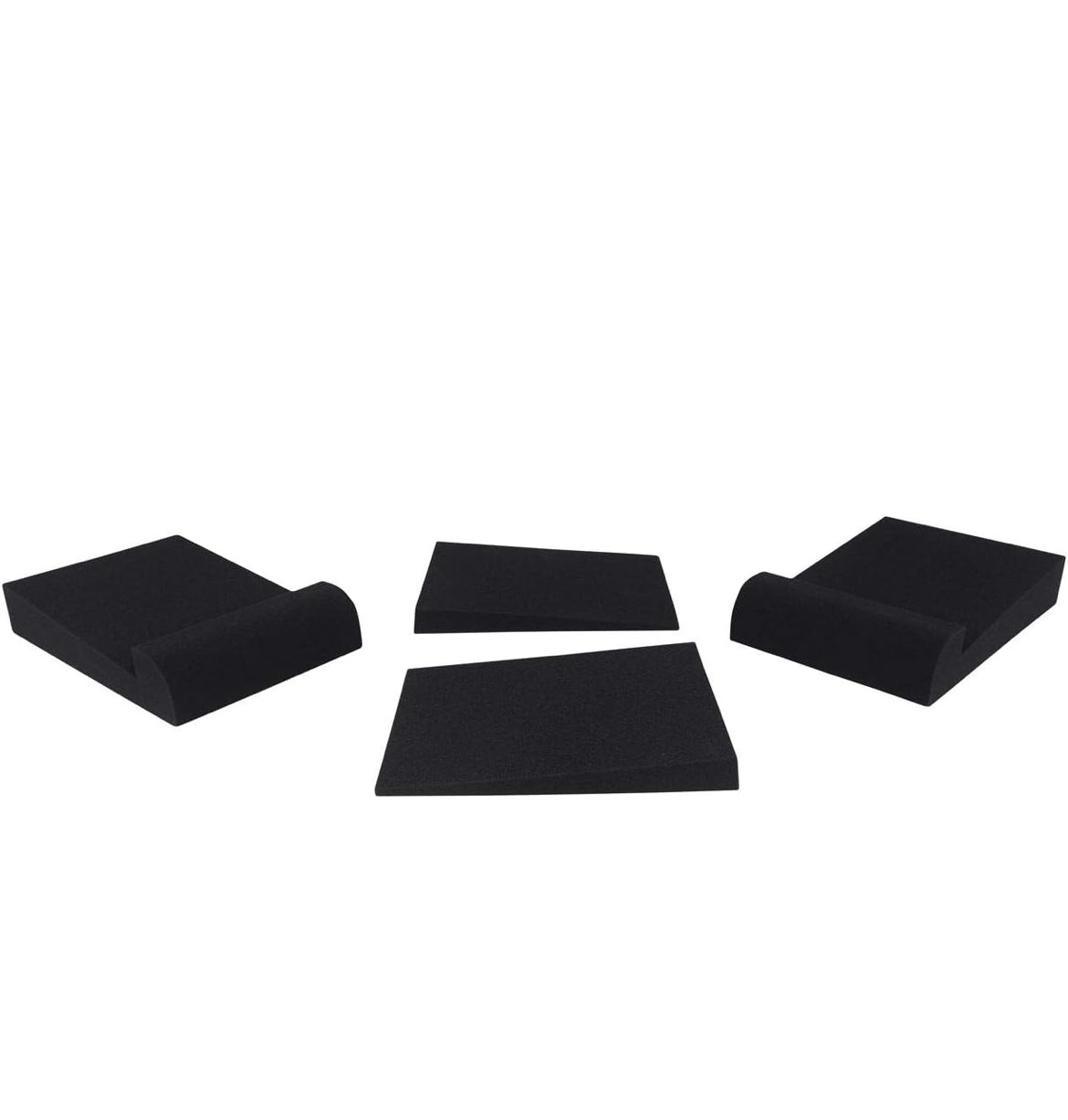 Rockville (2) APM6W 6.5" Powered Studio Monitors+Active 10" Subwoofer+Stands+Pads