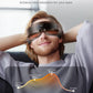 Eyeris Shift Eye Massager for Migraines Heated Eye Massager & Sleep Mask for Relaxation- Detachable Eye Massager Mask