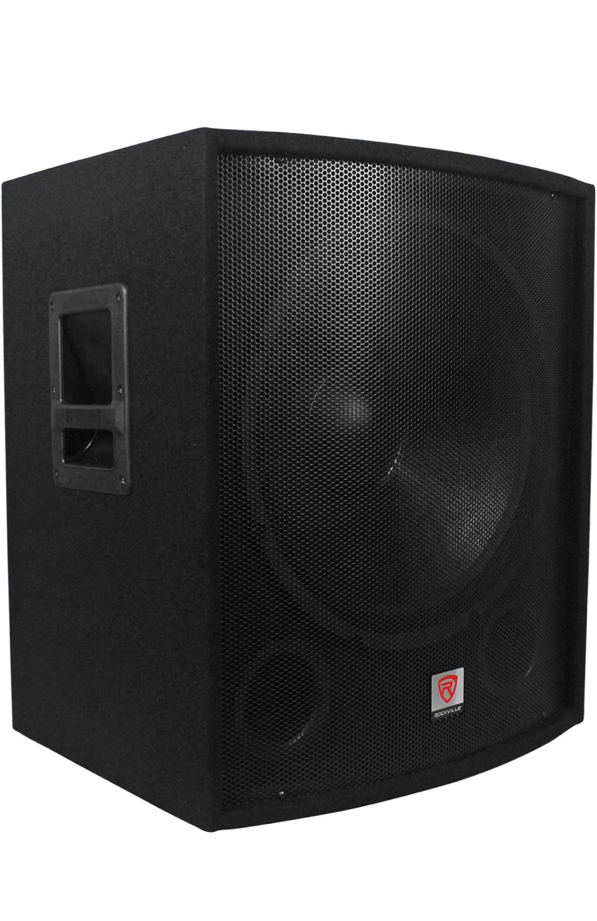 Rockville SBG1188 18" 1000 Watt Passive Pro DJ Subwoofer, MDF Cabinet/Pole Mount