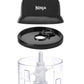 Ninja NJ100GR Express Chop Manual Food Processor for Chopping Mincing Pureeing Vegetables and other Ingredients 16-Ounces - Gray