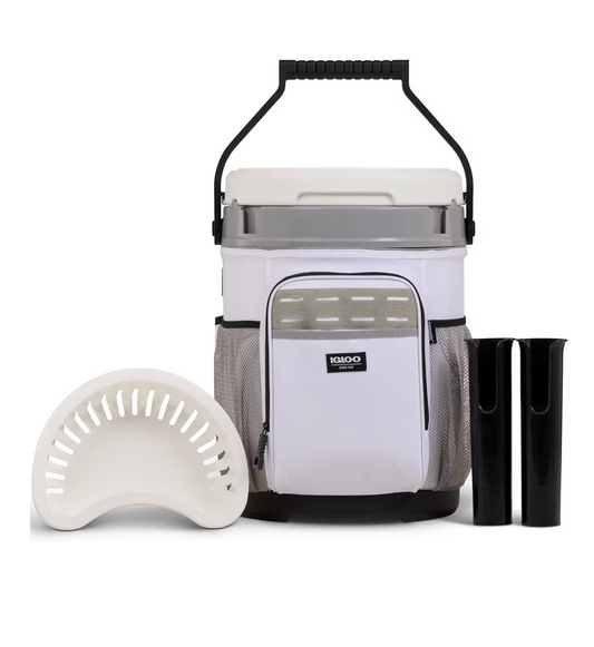 Igloo Marine Cooler Insulated Hard Shell Ice Chest  - Great for Fishing, Camping, Boating, & More