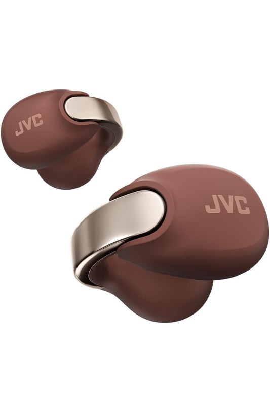 JVC Nearphones Oop Oor Ware Draadlose Oorfone - Oop Oor Oortjie-oordopjes - Bluetooth 5.3-24H Speeltyd - IPX4 Waterbestand - Ingeboude Mikrofoon - Bewustheid & Gerief - Oorklem-oordopjes - HANP1T