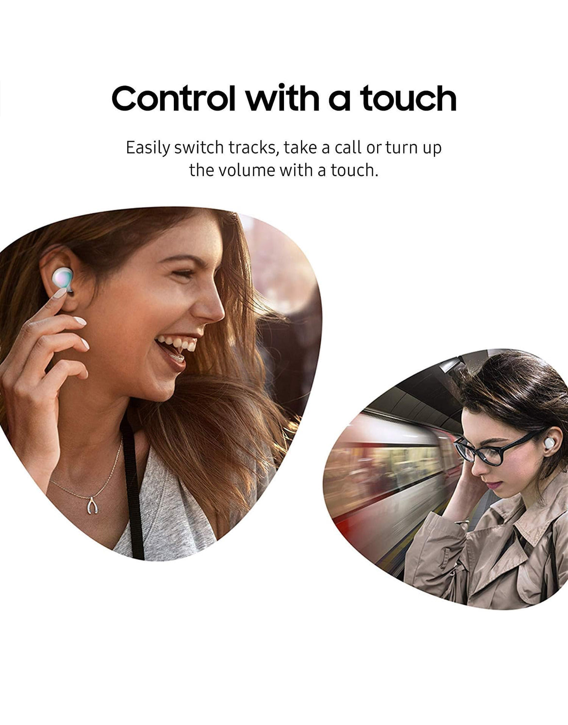 Samsung Galaxy Buds True Wireless Earbuds - White (Renewed)