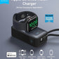 Anker MagGo Power Bank for Apple Watch, Officially Certified, 10,000 mAh Compact Battery - Black