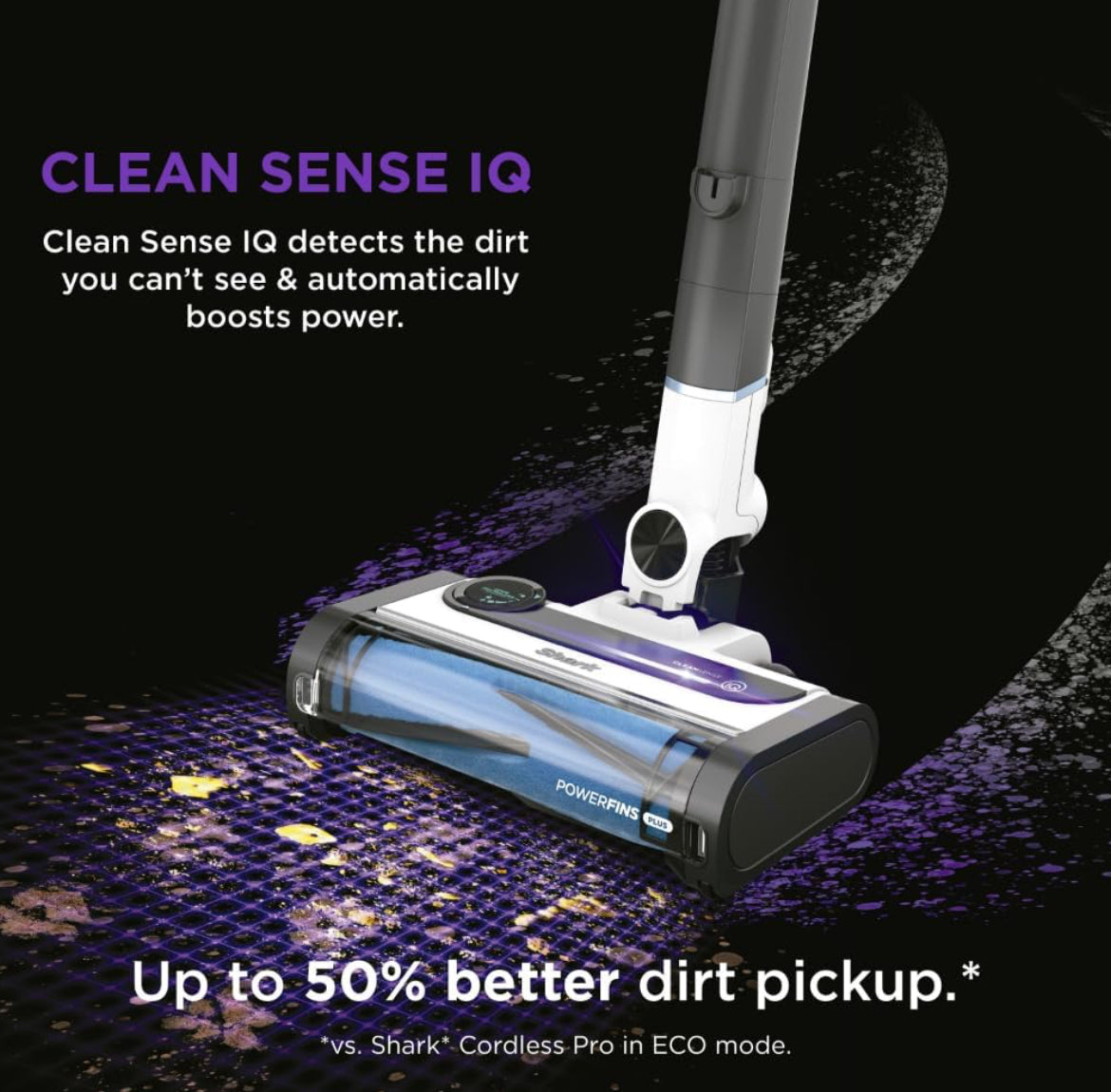 Shark IZ562H Cordless Pro Vacuum with Clean Sense IQ and Odor Neutralizer - NEW