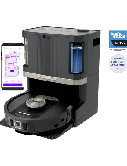 Shark Robot Stofsuier en Dweil Kombinasie, PowerDetect NeverTouch Pro, Selfleegmakend - NUUT