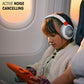 JBL Junior 470NC - Wireless Over-Ear Noise Cancelling Kids Headphones Safe Sound (<85dB), Fit for Kids, Parental Control with Customizable Volume & Playtime and 50Hr Battery Life (White)