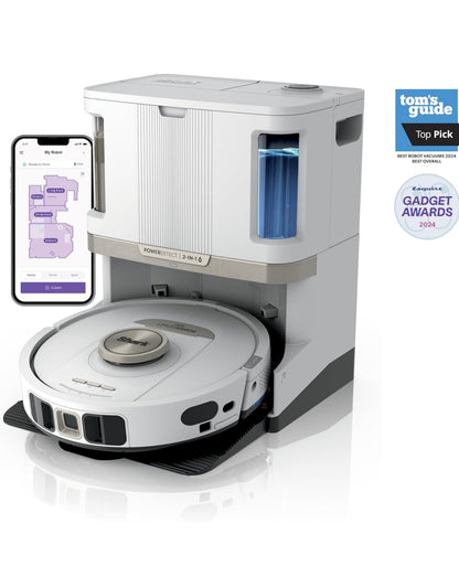 Shark Robot Stofsuier en Dweil Kombinasie, PowerDetect NeverTouch Pro, Selfleegmakend - NUUT