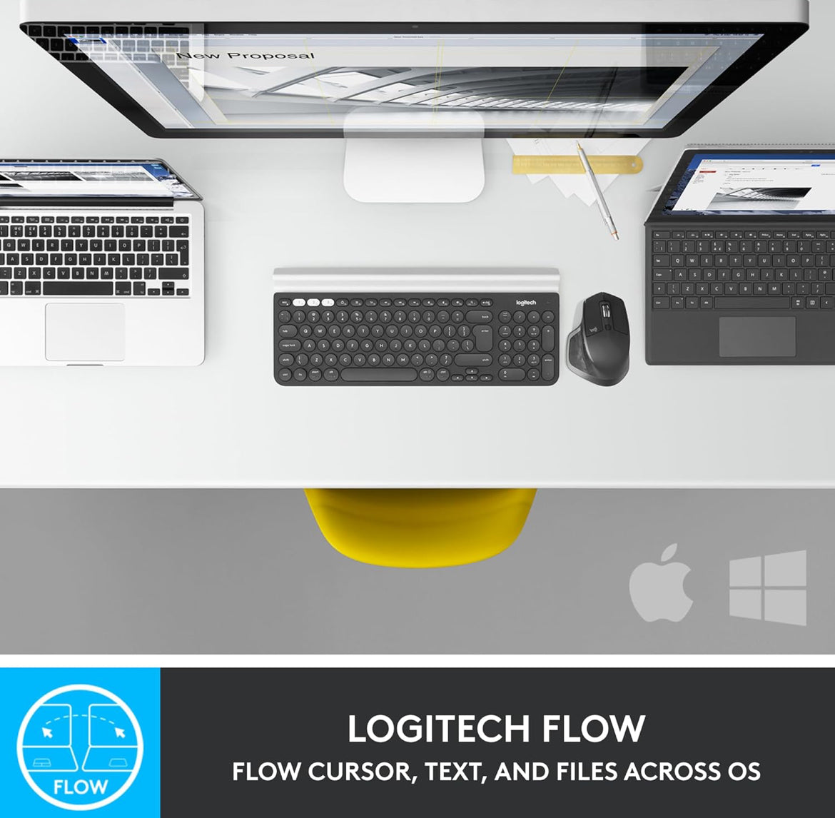 Logitech MX Master 2S Bluetooth Edition Koordlose Muis – Gebruik op Enige Oppervlak, Hipervinnige Rol, Ergonomies, Herlaaibaar, Beheer Tot 3 Apple Mac- en Windows-rekenaars – Grafiet