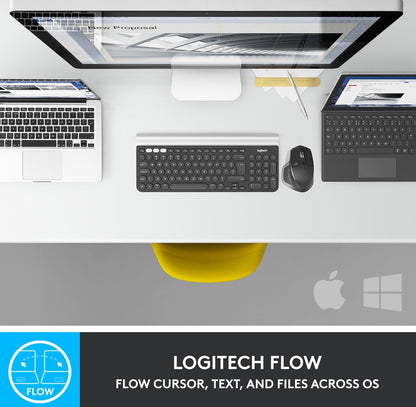 Logitech MX Master 2S Bluetooth Edition Koordlose Muis – Gebruik op Enige Oppervlak, Hipervinnige Rol, Ergonomies, Herlaaibaar, Beheer Tot 3 Apple Mac- en Windows-rekenaars – Grafiet