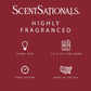 Scentsationals Wax Melts, Wax Cubes Strong Scent - Cozy Treats Collection Red Hot Cinnamon - 10oz (24-Cubes)