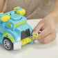 Playskool Heroes Transformers Rescue Bots Academy Rescue Team Pack, 4 Collectible 4.5" Converting Action Figures, Toys for Kids Ages 3 & Up
