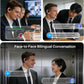 Open Ear Earbuds Bluetooth, AI Translation w/ Real-Time 100+ Languages Translation - Black