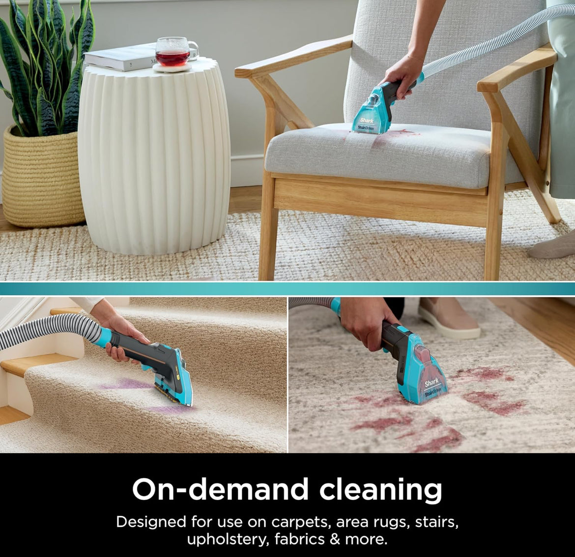 Shark StainStriker Pet Bundle for All StainStriker Carpet Cleaners Formula - NEW