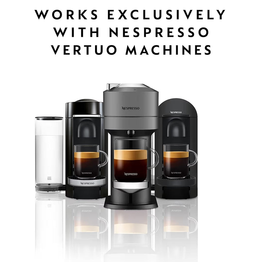 Nespresso Kapsules Vertuo, Melozio Decaffeinato, Medium-geroosterde Espresso - (30 Stuks) Koffiepads Lewer (7.8 oz.)